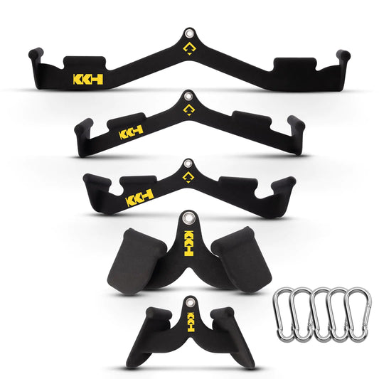Back Grip Lat Pull Down Bar Set Lat Pulldown Attachments